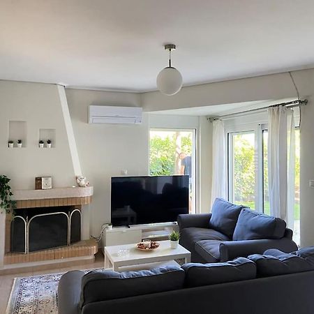 Cozy 2 Room Apartment With Garden Near Athens Air-Port Artemi Extérieur photo