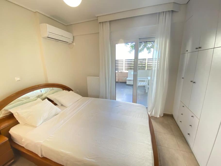 Cozy 2 Room Apartment With Garden Near Athens Air-Port Artemi Extérieur photo